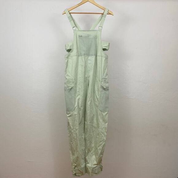 FP Movement - Free People Wade On Onesie - Washed Aloe - Size Small - Picture 1 of 11